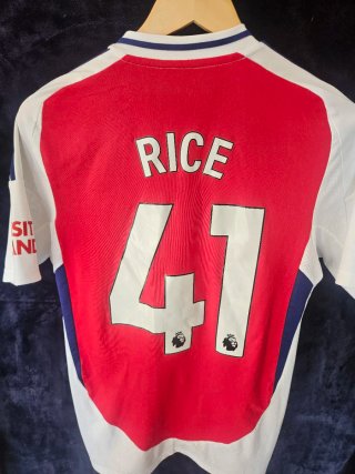 Camiseta Arsenal Rice 41 Fan Version 24/25 Talla S