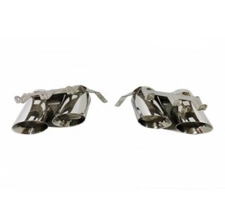Cola de Escape Ford Mustang GT500 Plata