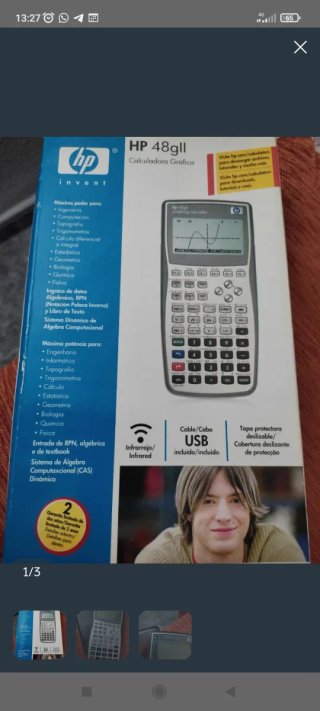Calculadora Gráfica HP 48gll