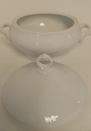 JUEGO DE CONSOME ALLEGRO 14 PIEZAS DE PORCELANA