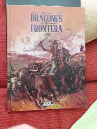 Dragones De Frontera TRES ÁLBUMES COLECCIÓN COMPLE