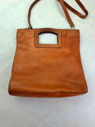 Bolso Piel Lardieri Vintage 90s Hombro