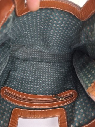 Bolso Piel Lardieri Vintage 90s Hombro