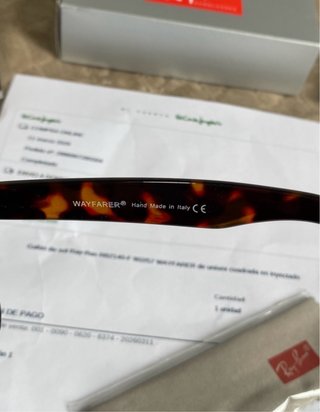 Gafas de Sol Ray-Ban Wayfarer Marrón Leopardo