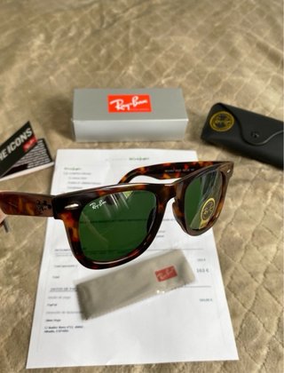 Gafas de Sol Ray-Ban Wayfarer Marrón Leopardo