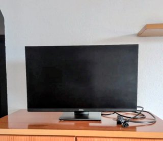 Pantalla Dell Negra y Gris