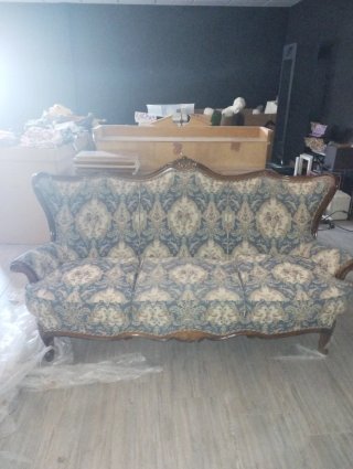 Sofá Tresillo Clásico Tapizado(recogida en pinoso)