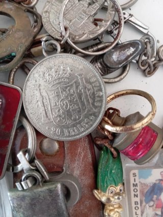 Lote de llaveros coleccionables