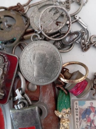 Lote de llaveros coleccionables