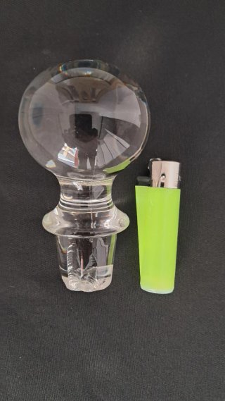Tapón de cristal macizo