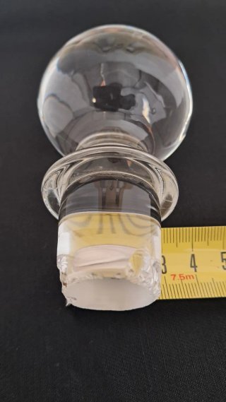 Tapón de cristal macizo
