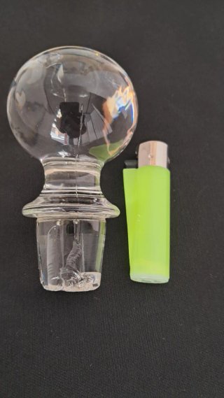 Tapón de cristal macizo