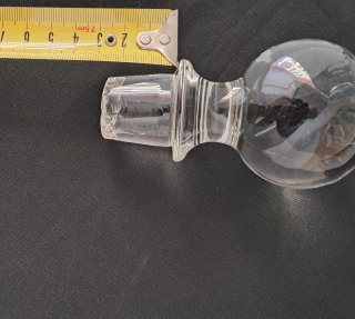 Tapón de cristal macizo