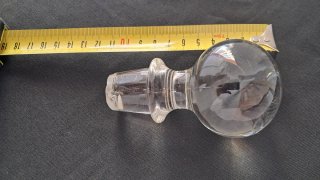 Tapón de cristal macizo