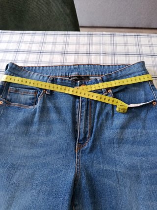 Pantalón vaquero mujer azul