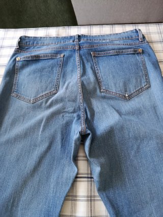 Pantalón vaquero mujer azul