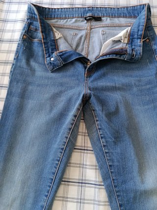 Pantalón vaquero mujer azul