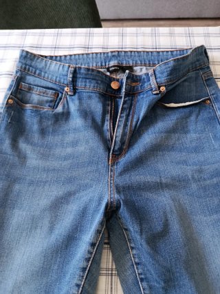 Pantalón vaquero mujer azul