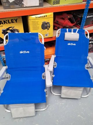 Pack 2 Sillas Playa XXL Aktive
