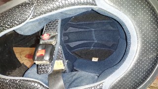 Casco Moto G-MAC S Negro Rojo