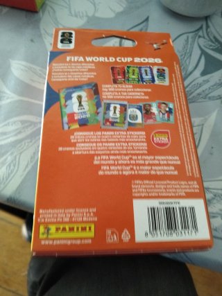 Caja Metálica Sobres Mundial 2026 Panini