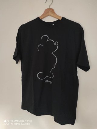 Camiseta Mickey Mouse Disneyland Paris Negra