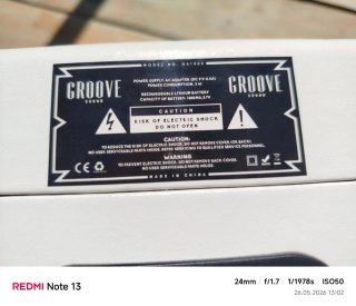 Tocadiscos Groove Sound GS1000 Blanco