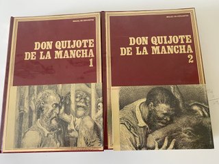 Don Quijote de la Mancha. Tomo 1 y 2