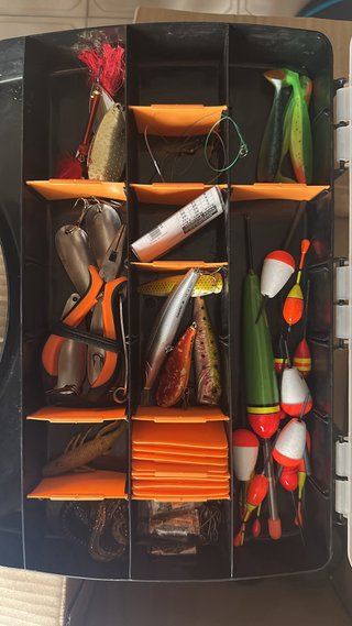 Carretes y accesorios de pesca 8 en 1