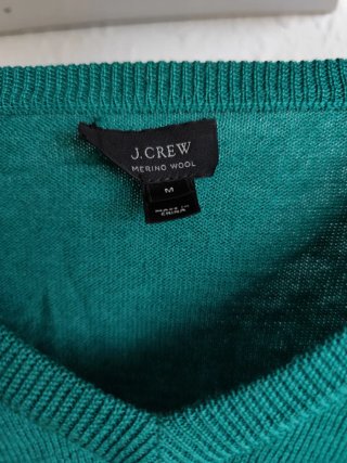 Jersey J. Crew Lana Merino Delgado Talla M