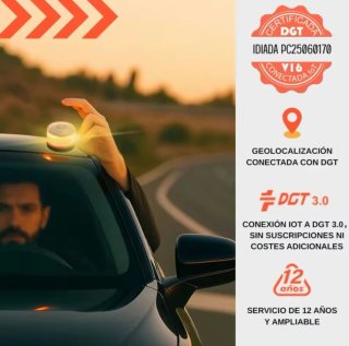 Baliza V16 DGT Geolocalizada Homologada por la DGT