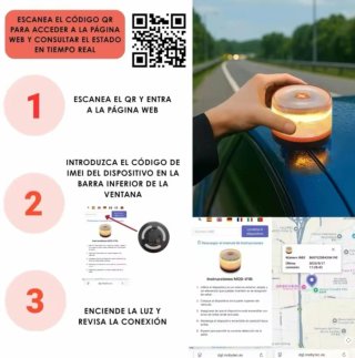 Baliza V16 DGT Geolocalizada Homologada por la DGT