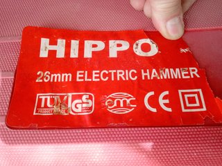 Martillo Eléctrico Hippo con Accesorios