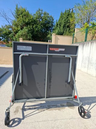 Mesa de ping pong exterior plegable
