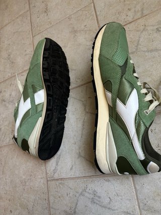 Diadora N92 Uomo Verde Oliva Come Nuove