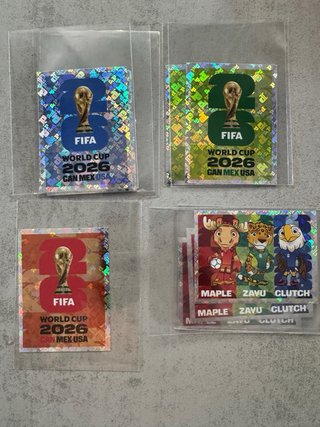 Cromos Panini Mundial 2026, VER DESCRIPCION