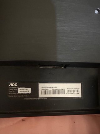 Monitor AOC Negro