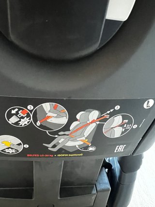 Silla coche Peg Perego Grupo II/III regalo funda