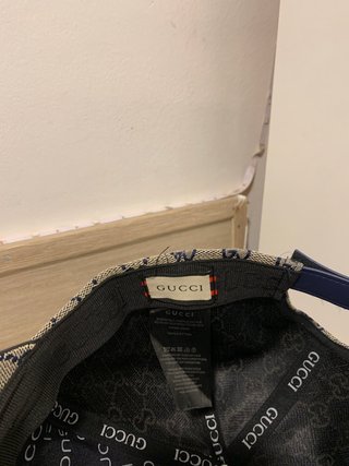 Gorra Gucci Beige y Azul