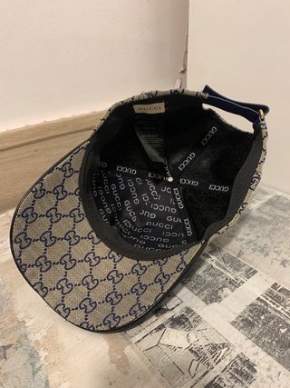 Gorra Gucci Beige y Azul