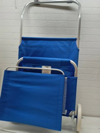 Tumbona AKTIVE Plegable con Ruedas