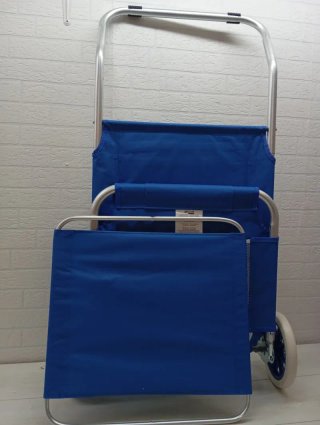 Tumbona AKTIVE Plegable con Ruedas