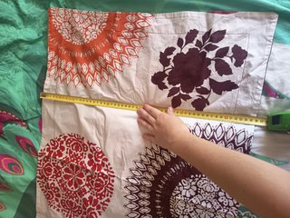 Funda de almohada con estampado floral