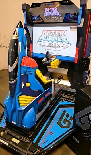 Máquina Arcade After Burner Climax Super Deluxe