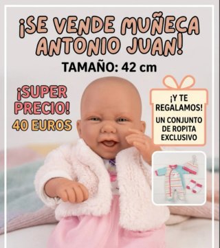 Muñeca Antonio Juan 42 cm