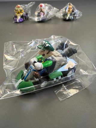 Lote 6 Karts Mario Kart Nintendo Luigi, Peach