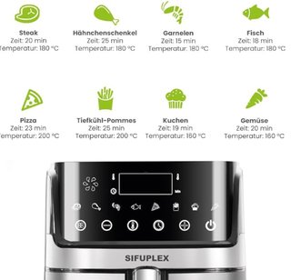Freidora Sifuflex ASF70 6,5L Nueva