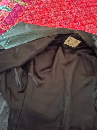 Chaqueta Cuero Leather Shop Talla 5