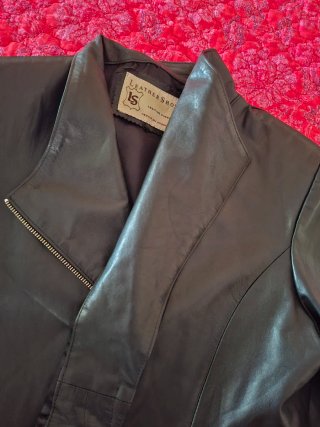 Chaqueta Cuero Leather Shop Talla 5