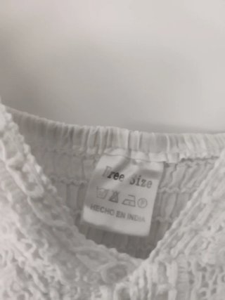 Vestido boho chic verano blanco